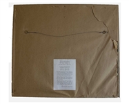 ''Pinocchio'' Animation Cels by Walt Disney of Pinocchio & The Little Dutch Girl Marionette -- With Courvoisier Label